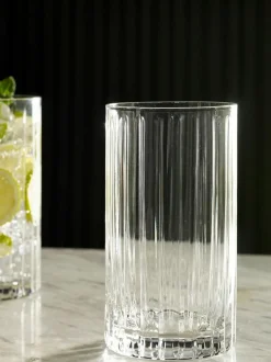 Next Clear Collins Set of 4 Tall Tumbler Glasses