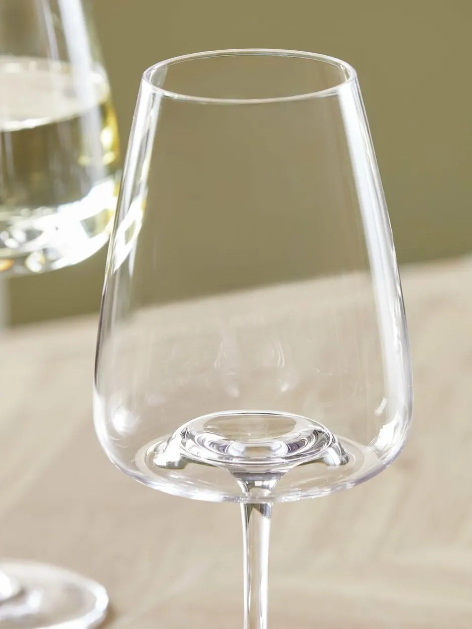 Next Clear Tapered Set of 4 Red Wine Glasses Hot