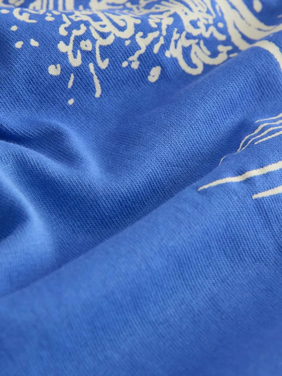 Next Cobalt Blue Graphic Nightie Clearance