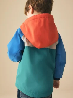 Next Waterproof Fleece Lined Anorak (3mths-7yrs) Colourbock Clearance