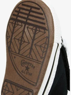 Converse Chuck Taylor Baby Canvas Trainers Black