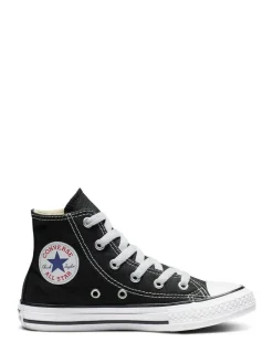 Converse Chuck Taylor High Top Junior Trainers Black/White Outlet