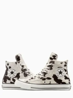 Converse Chuck Taylor Suede All Over High Trainers Cow Brown Online