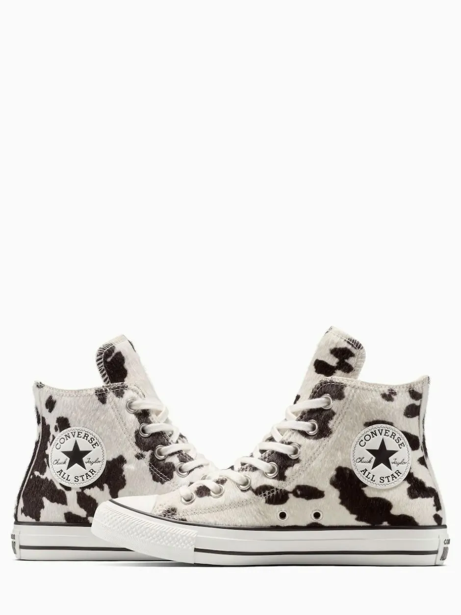 Converse Chuck Taylor Suede All Over High Trainers Cow Brown Online
