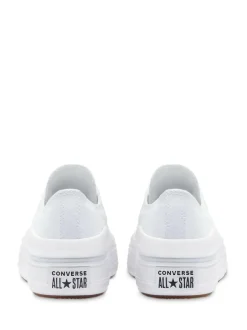 Converse All Star Move Chuck Ox Platform Trainers White Online