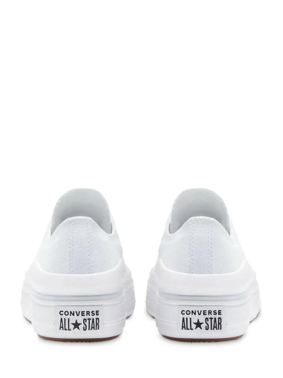 Converse All Star Move Chuck Ox Platform Trainers White Online
