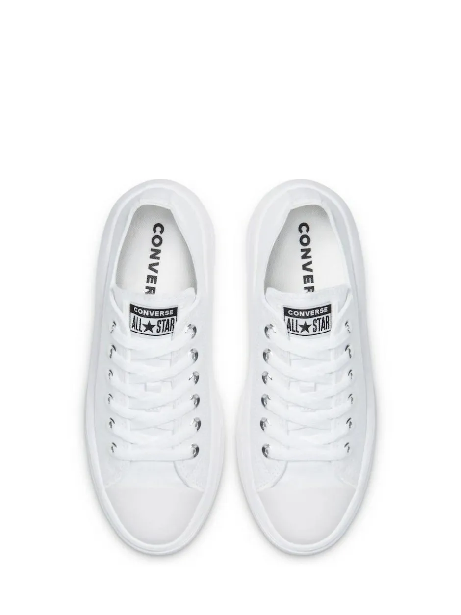 Converse All Star Move Chuck Ox Platform Trainers White Online