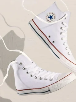Converse White Chuck Taylor All Star High Trainers Online