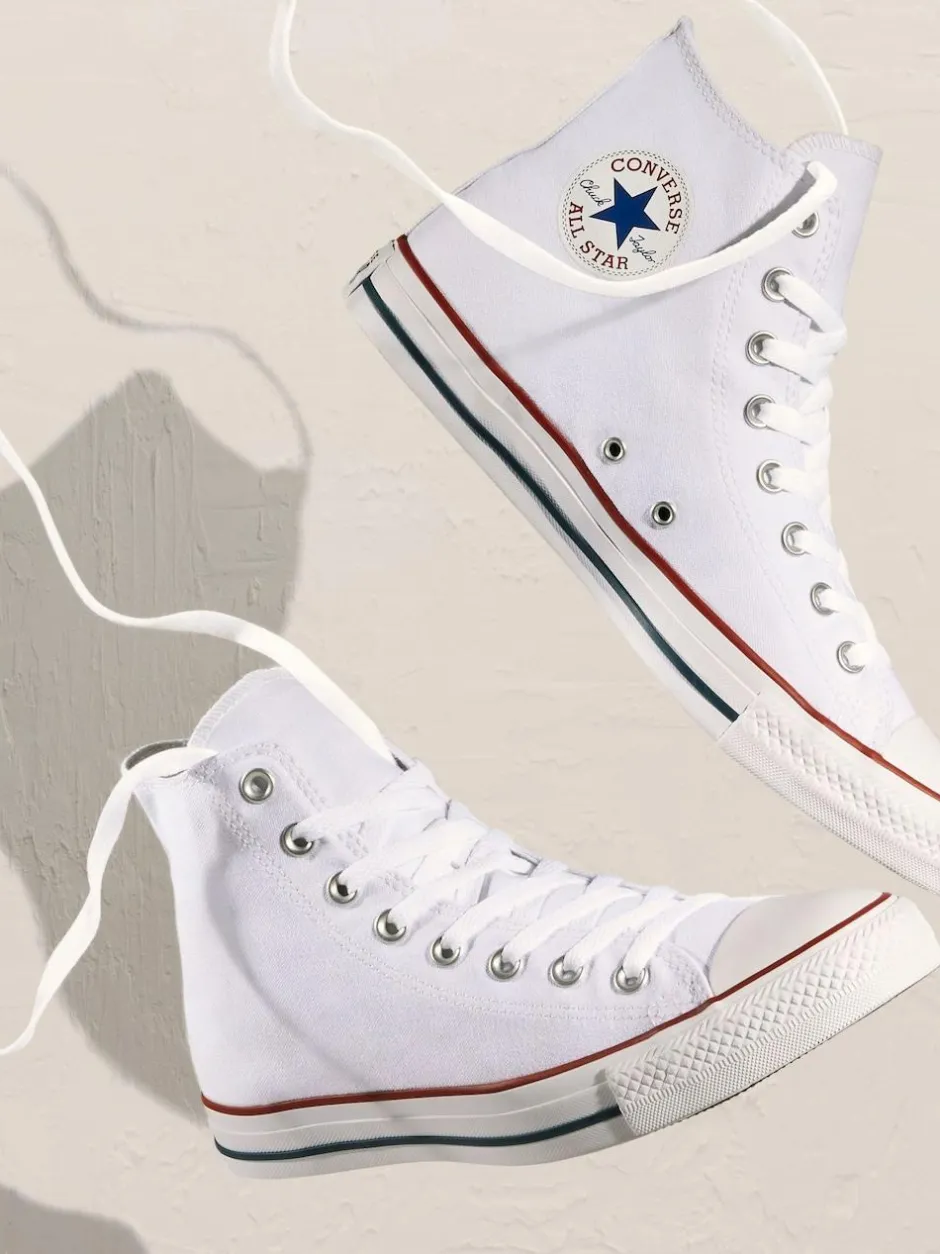 Converse White Chuck Taylor All Star High Trainers Online