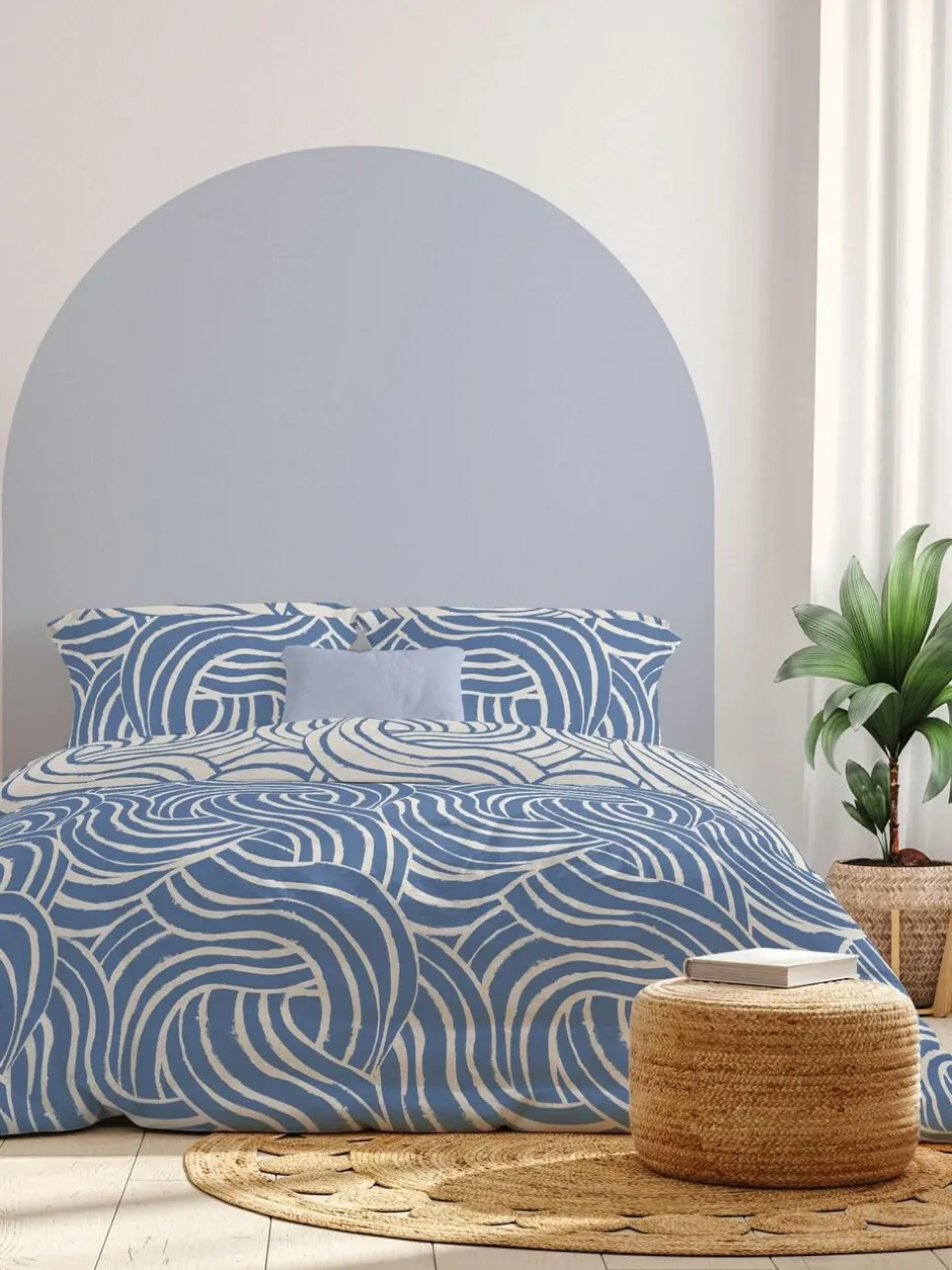 Copenhagen Home Blue Sofia Duvet Cover Set Outlet