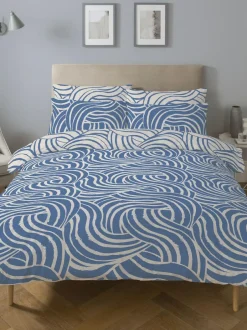 Copenhagen Home Blue Sofia Duvet Cover Set Outlet