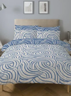 Copenhagen Home Blue Sofia Duvet Cover Set Outlet