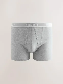 Next Core Grey/ Greens A-Front Boxers 10 Pack Sale
