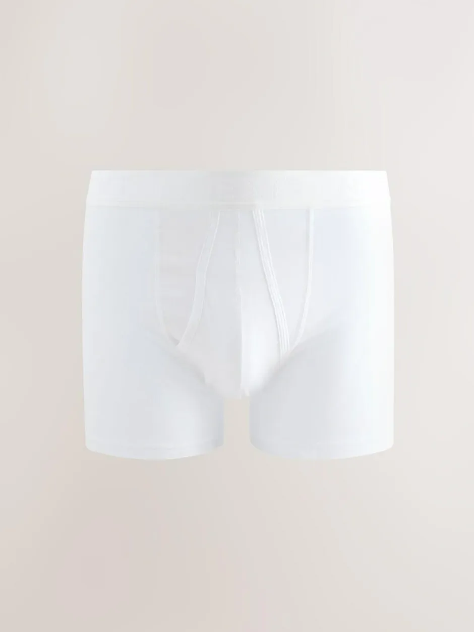 Next Core Grey/ Greens A-Front Boxers 10 Pack Sale