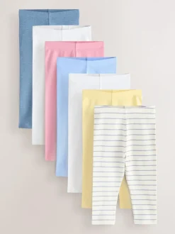 Next Leggings 7 Pack (3mths-7yrs) Core Outlet