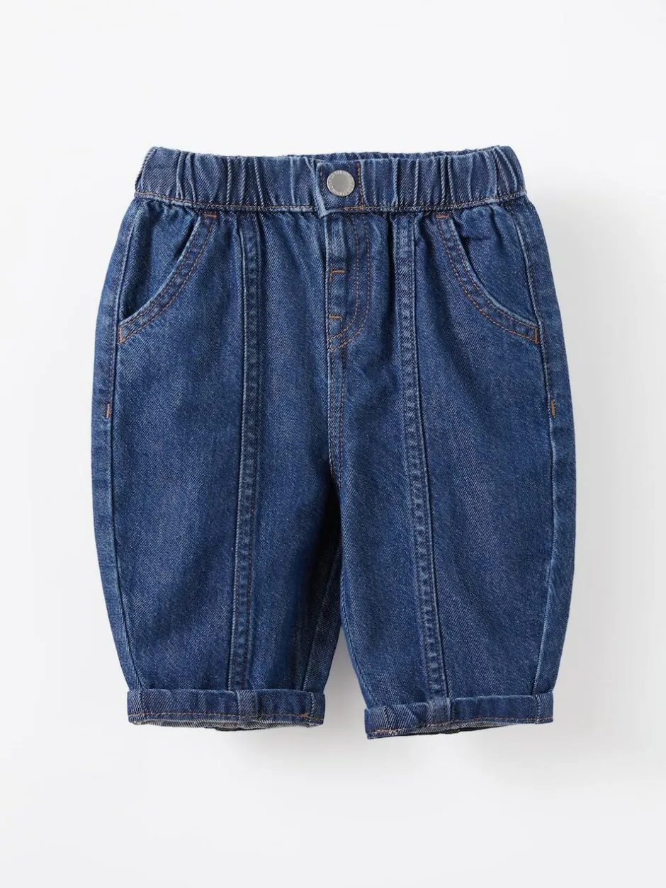 Cotton On Jordan Barrel Denim Jeans Blue Discount