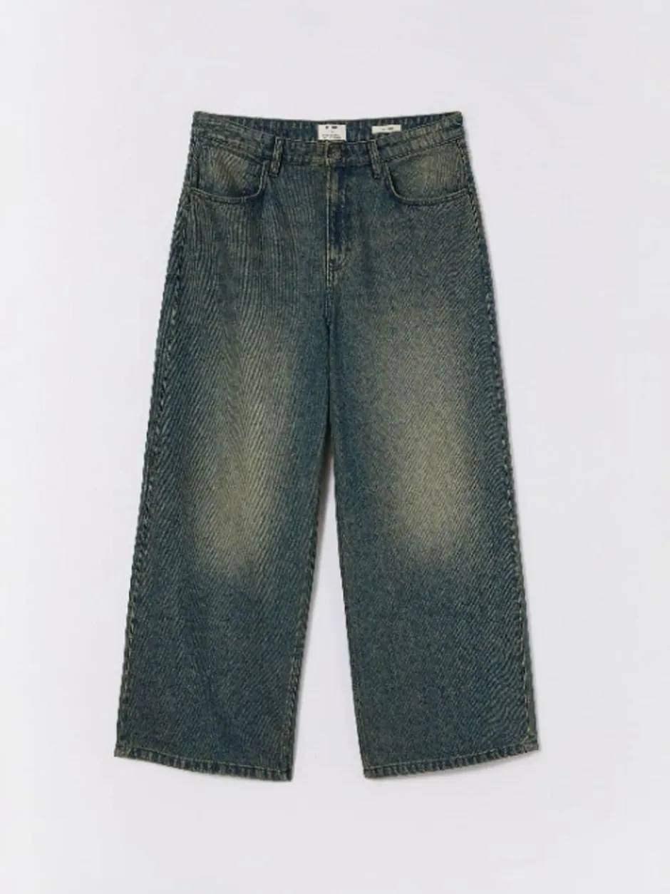 Cotton On Blue Super Baggy Jeans New