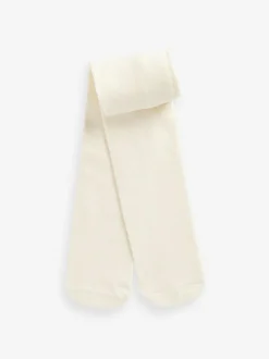 Next Baby Tights 2 Pack (0mths-2yrs) Cream Discount