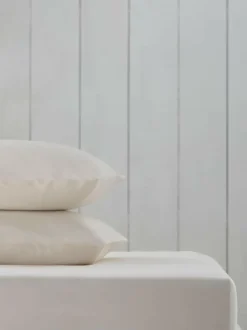 Next Cream Cotton Rich Fitted Bed Sheet Discount