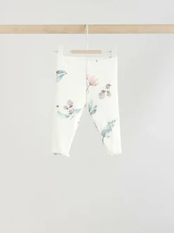 Next Baby Sweater and Joggers Set 2 Piece (0mths-2yrs) Cream Floral Hot