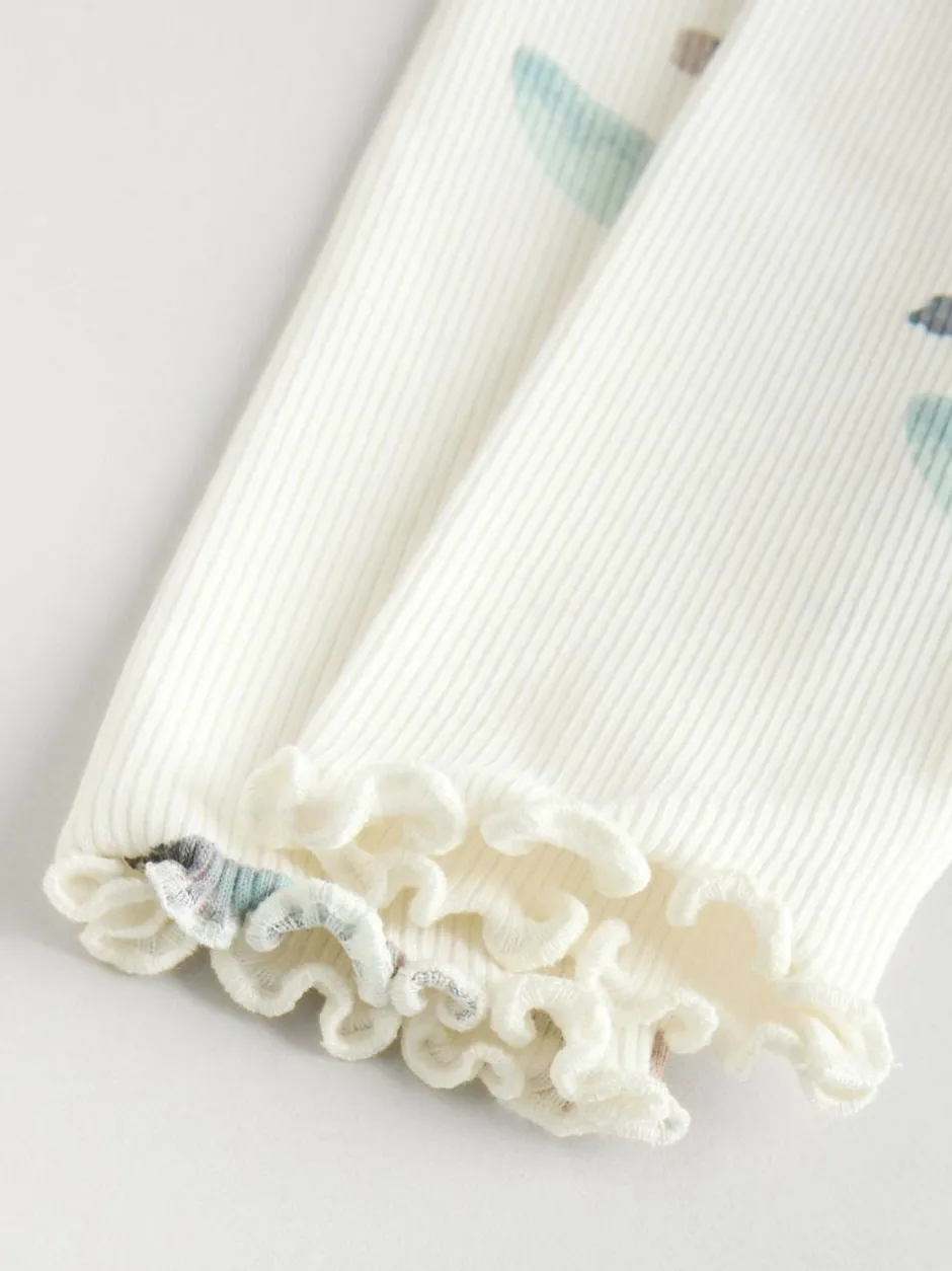 Next Baby Sweater and Joggers Set 2 Piece (0mths-2yrs) Cream Floral Hot