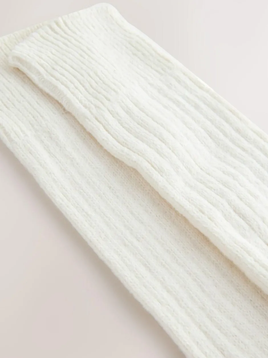 Next Longline Slouchy Socks 1 Pack Cream