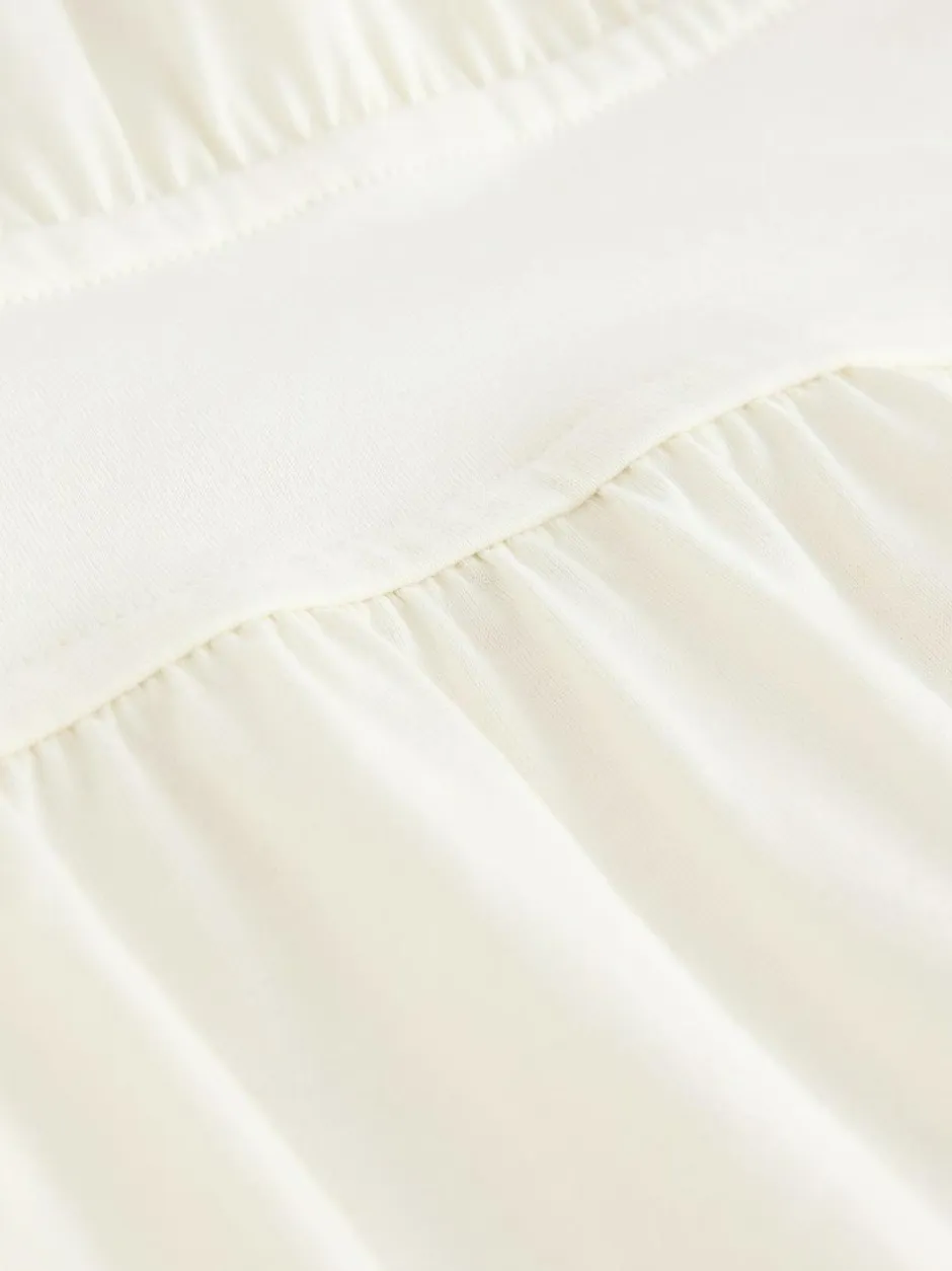 Next Midi Dress Cream Online