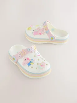 Next Cream Peppa Pig Character Clogs Online