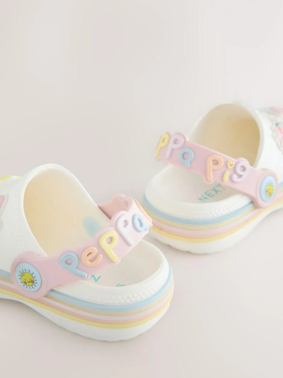 Next Cream Peppa Pig Character Clogs Online