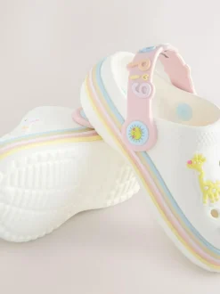 Next Cream Peppa Pig Character Clogs Online
