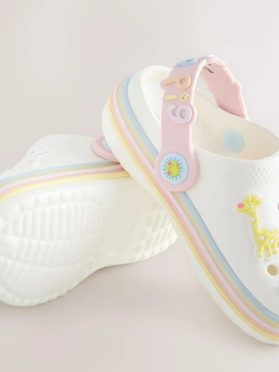 Next Cream Peppa Pig Character Clogs Online