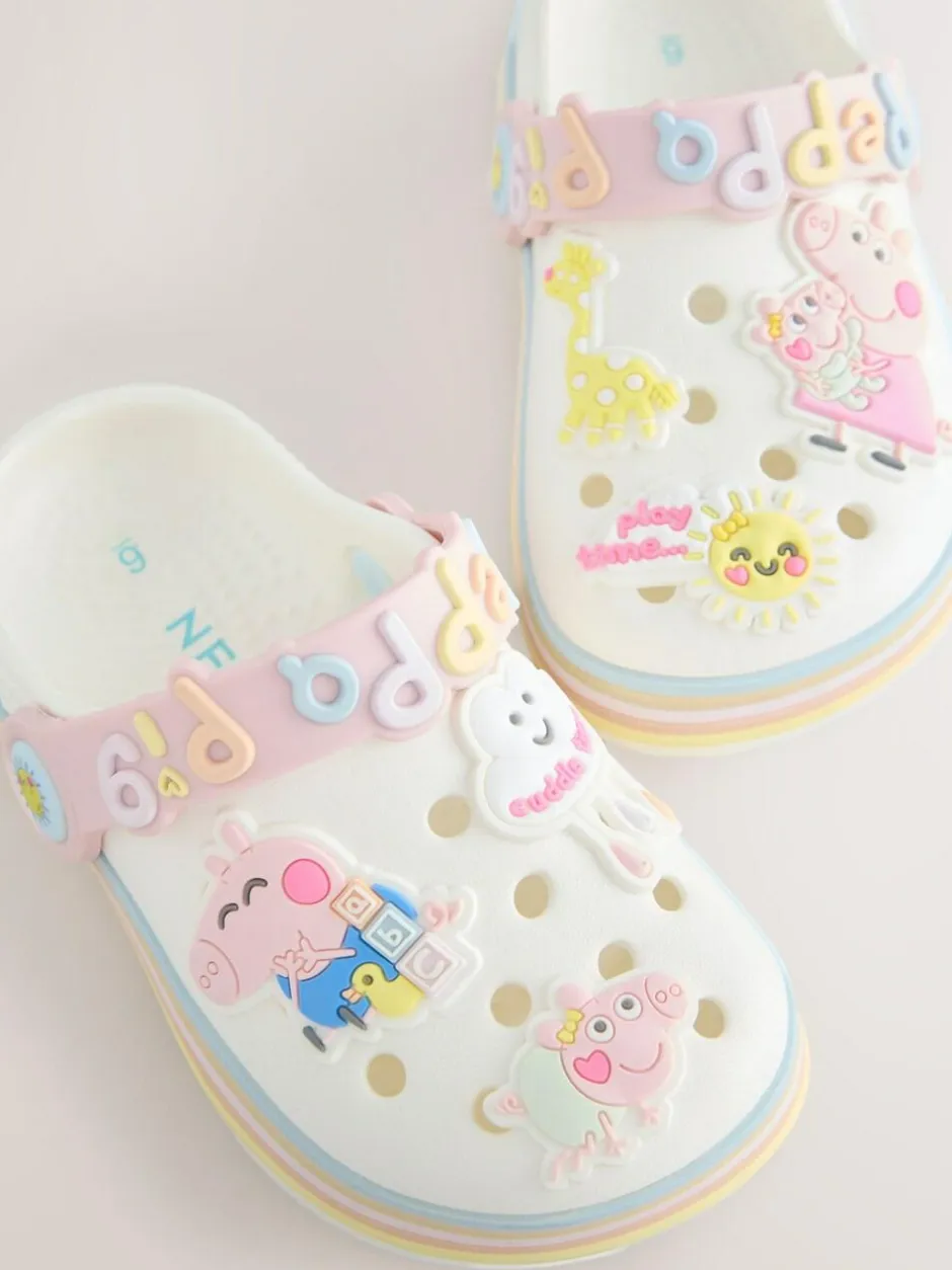 Next Cream Peppa Pig Character Clogs Online
