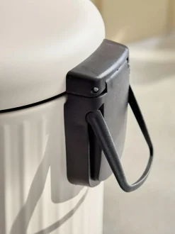 Next Cream Rib Soft Close 3 Litre Pedal Bin Outlet