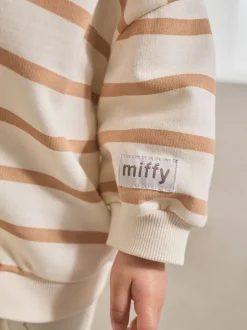Next Cream Stripe Miffy Sweatshirt & Leggings Set (3mths-7yrs) Outlet