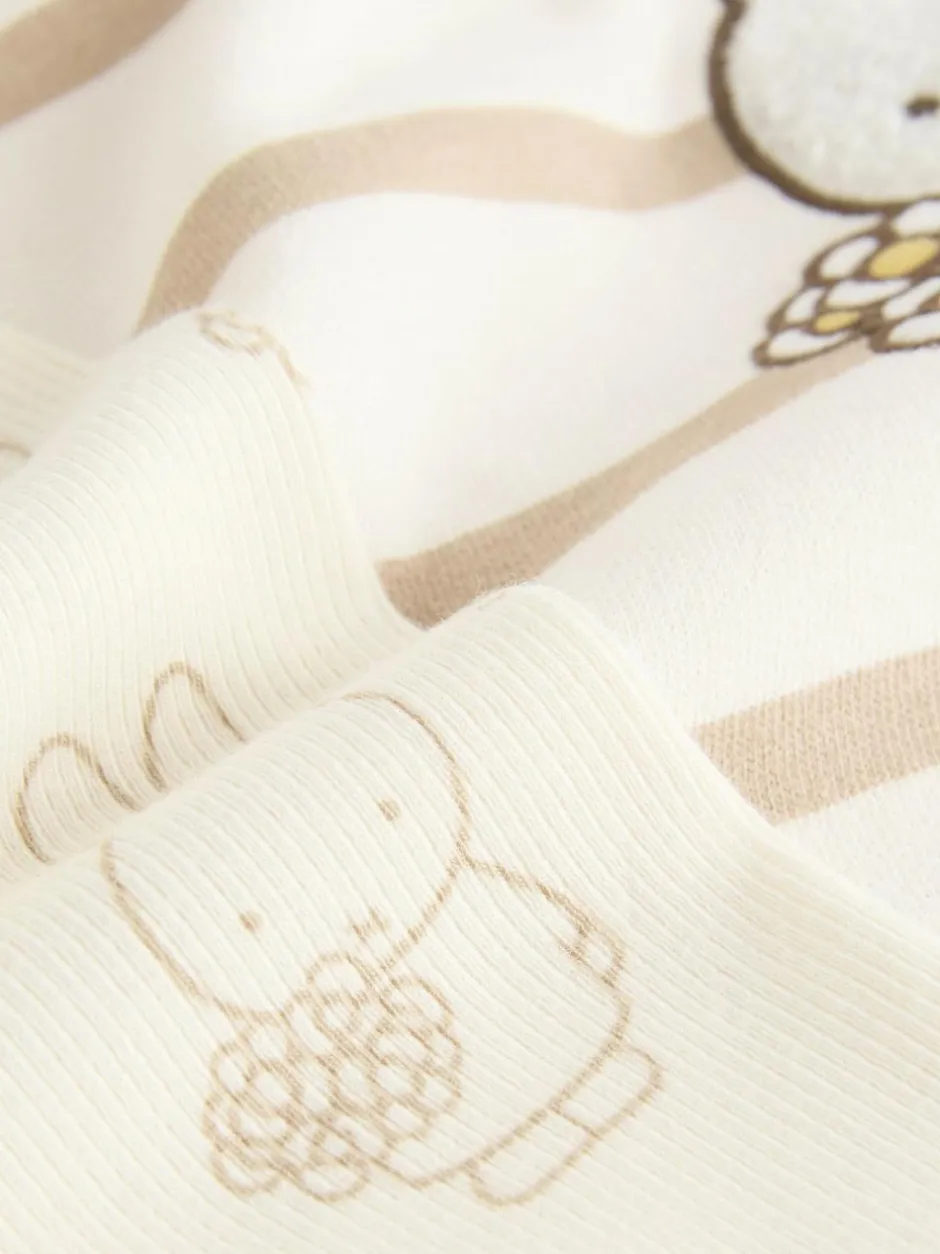Next Cream Stripe Miffy Sweatshirt & Leggings Set (3mths-7yrs) Outlet