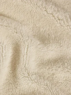 Next Cream Teddy Fleece Duvet Cover and Pillowcase Set
