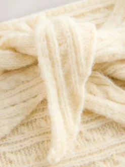 Next Cream Triangle Tie Scarf (3-16yrs) Discount