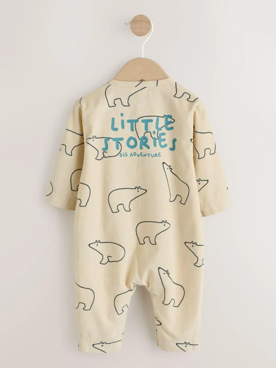 Next Baby Romper (0mths-2yrs) Cream/Blue Polar Bear Online