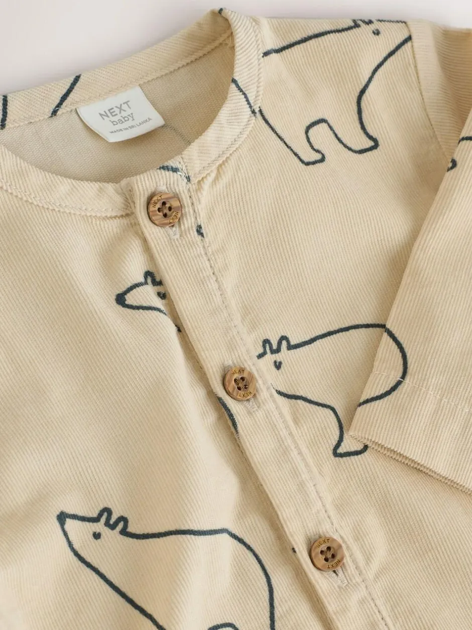 Next Baby Romper (0mths-2yrs) Cream/Blue Polar Bear Online