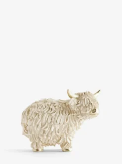Next Cream/Gold Hamish The Highland Cow Small Ornament Online