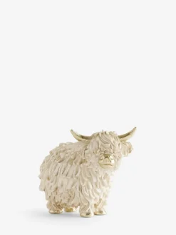 Next Cream/Gold Hamish The Highland Cow Small Ornament Online