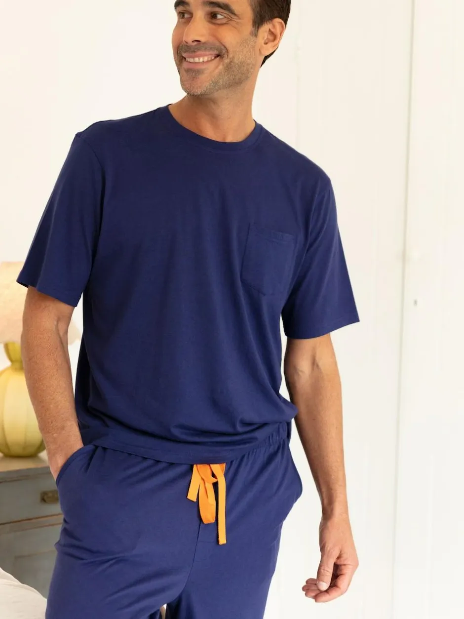 Cyberjammies Blue Jersey Top & Pyjamas Set Sale