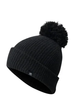 Dare 2b Grey Maya Pom Beanie Hat Black Discount