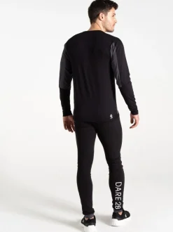 Dare 2b Mens Exchange IV Thermal Baselayer Black Set Discount