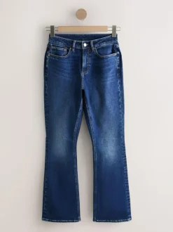 Next Dark Blue Hourglass Stretch Bootcut Denim Jeans New
