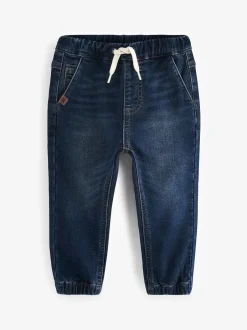 Next Joggers Jeans With Comfort Stretch (3mths-7yrs) Dark Blue Clearance