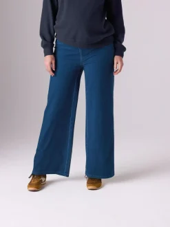 Next Dark Blue Maternity Wide Leg Denim Leggings Best