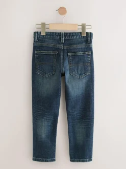 Next Regular Fit Authentic Denim Jeans (3-16yrs) Dark Blue Discount