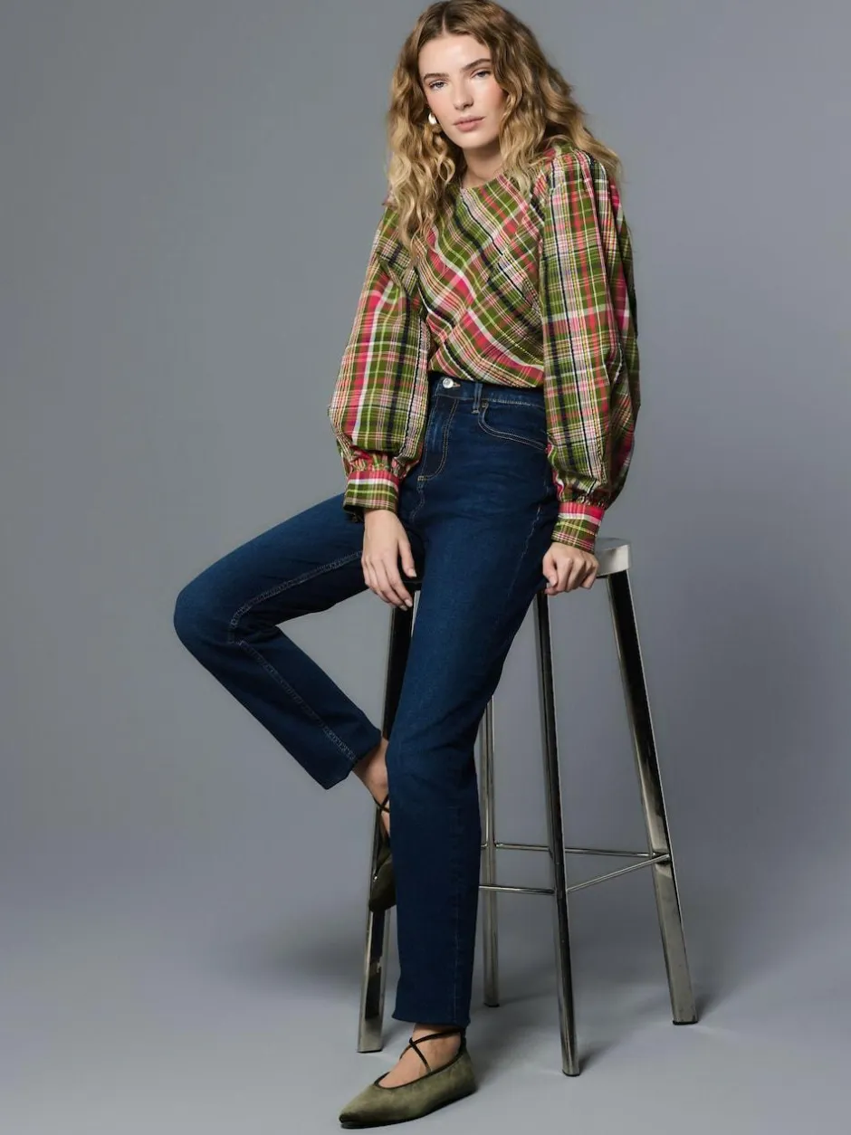 Next Slim Mid Rise Stretch Jeans Dark Blue Sale