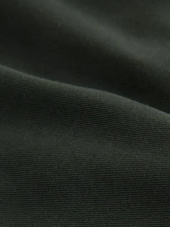Next Dark Green Straight Fit Stretch Chinos Trousers